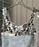 ミニドレス キラキラ ナイトクラブ 宴会 セクシー 着痩せ おしゃれ XH2-MYK8141