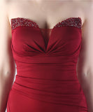 【8色】ロングドレス ナイトドレス ベアトップ 華奢感 キラキラ 宴会 演奏会 誕生日 XH2-YEY31978#