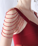 ロングドレス キャバドレス 新作 セクシー 肌見せ 露出 演奏会 宴会 XH2-YEY31609＃