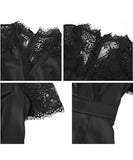 【手作り】ワイドパンツ パッチワーク レース エレガント ゴージャス 通勤 高級感 新作 XH2-JY50145