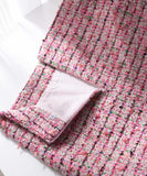 【上下セット】セレブ風スーツ ミニドレス 高級感 キラキラ 気質大人可愛い 同伴 エレガントXH2-LML03936