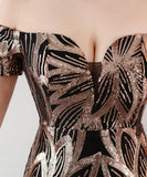 【4色】ロングドレス キラキラ パーティードレス オフショルダー お姫様 誕生日 演奏会 宴会 XH2-YEY1371#