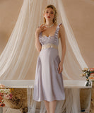 【3色】フリル 清楚感 かわいい 少女 バレンタインデー 勝負 パジャマ ルームウェア XH8-GR3341