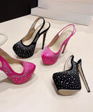 【2色】ハイヒール ピカピカ ダイヤモンド 美足効果 新作 セクシー　話題 XH5-XL-ZG-2018-128