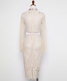 膝丈ドレス キャバドレス エレガント 気質 リボン レース 高級感 XH2-ZED887983A71