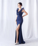 【8色】ロングドレス キャバドレス 新作 セクシー 肌見せ 露出 演奏会 宴会 XH2-YEY31387#