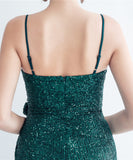 【10色】ロングドレス 高品質 キラキラ ナイトドレス 宴会 美足効果 エレガント 演奏会 XH2-YEY31235#