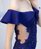 【6色】手作り バースデーロングドレス 宴会 パーティー 演奏会 オフショルダーフ キラキラ XH2-YEY16268#