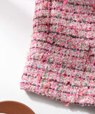 【上下セット】セレブ風スーツ ミニドレス 高級感 キラキラ 気質大人可愛い 同伴 エレガントXH2-LML03936