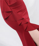 【5色】ロングドレス ナイトドレス ベアトップ スリート 宴会 演奏会 誕生日 XH2-YEY31319#