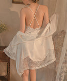 【2点セット】2色 ルームウェア セクシー パジャマ 女子力 エロかわいい XH8-MSL247