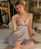 【4色】【2点セット】パジャマ エロかわいい 不規則 レース ルームウェア 女子力 XH8-GR3423