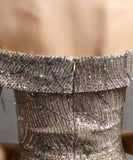 【7色】ロングドレス 高品質 キラキラ ナイトドレス 宴会 美足効果 演奏会 XH2-YEY18355#