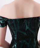 【4色】ロングドレス キラキラ パーティードレス オフショルダー お姫様 誕生日 演奏会 宴会 XH2-YEY1371#