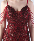 【8色】ロングドレス チュール ナイトドレス party キラキラ 宴会 演奏会 ベアトップ セクシー お姫様 XH2-YEY31982#