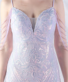 【8色】ロングドレス チュール ナイトドレス party キラキラ 宴会 演奏会 ベアトップ セクシー お姫様 XH2-YEY31982#