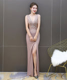 ロングドレス 宴会 二次会 パーティードレス 透明感 肌見せ レース ゴージャス XH2-HX1