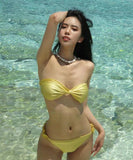 ビキニ 可愛い 着瘦せ chic セクシー 肌見せ モノキニ 温泉 XH7-YQ-HHB4757SNLL