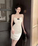 【2色】ミニドレス party おしゃれ キャバドレス カワセクシー レース XH2-DD6194