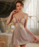 勝負下着 カワセクシー パット付き レース ルームウェア えちえち パジャマ XH8-GR-P3216