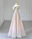 ロングドレス キラキラ ナイトドレス 宴会 オフショルダー 誕生日 演奏会 宴会 Party XH2-BYLF7.26