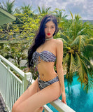 ビキニ セクシー 花柄 モノキニ 海辺 韓国っぽ 可愛い 水着 温泉 XH7-GM-adn024