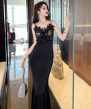 【手作り】ロングドレス 高品質 セクシー エレガント 気質 XH2-JY40096