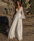 サンドレス ロングドレス Ⅴネック ハワイ セクシー 海 レース 可愛い XH2-MX-ZS688