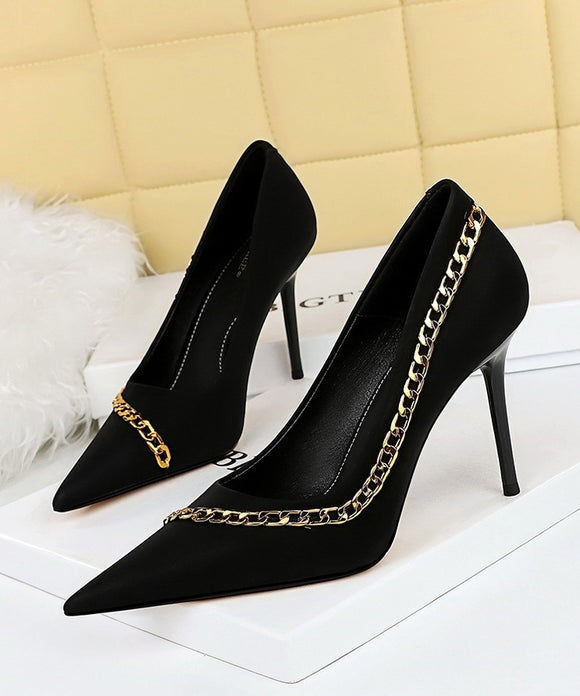 【2色】ハイヒール パンプス おしゃれ 高見え 7cm/9cm パーティー WQ5-DS3739-2