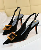 【3色】エレガントハイヒール セクシー美足効果 ナイトクラブ コーデ万能 OL　WQ5-DS8999-5