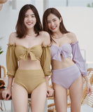 【4色】水着 体型カバー ビキニ モノキニ セクシー 温泉旅行 XH7-DP-A31292