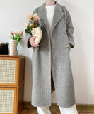 【4色】カシミヤ コート チェスターコート 高品質 オーバーサイズ ウール XH2-ZDM2318