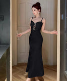 【2色】ロングドレス キャバドレス 宴会 着痩せ 気質 セクシー おしゃれ YH2-ZED888361DXH238A