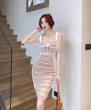 キャバドレス セクシー タイトドレス おしゃれ 着瘦せ XH2-ZED8885078KK111