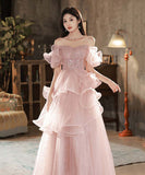 手作り バースデーロングドレス 宴会 パーティー 演奏会 ベアトップ キラキラ XH2-MBYD-A23-11