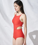 ビキニ 水着 モノキニ 温泉 旅行 体型カバー セクシー 背露出 XH7-FH-KAO