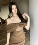 ロングドレス セクシー キャバドレス キラキラ 透明感 パーティー 肌見せ XH2-ZED889146DXH343B