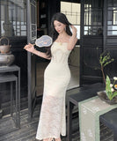 ロングドレス マーメイド レース エレガント カワセクシー 気質 着痩せ XH2-CD7-453-7930680