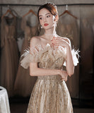 キラキラ 姫様 誕生日パーティー ナイトドレス ゴージャス 高品質 披露宴 演奏会 発表会 XH2-YWL311