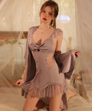 【2点セット】4色 パジャマ ルームウェア セクシー doll 谷間魅せ XH8-GR3226