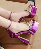 【3色】ハイヒール ピカピカ ダイヤモンド 新作 セクシー　話題 XH5-XL-CX-398-12