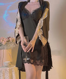 【2点セット】2色 パジャマ  セクシー ルームウェア 女子力 エロかわいい XH8-GR3324