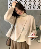 【2色】カシミヤ コート 高品質 手作り かわいい 新作 ゴージャス XH2-ZDM2303