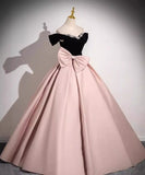 手作り バースデーロングドレス 宴会 パーティー 演奏会 ベアトップ リボン ベアトップ XH2-MBYD-AL837023854102