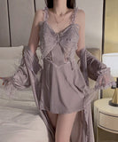 2点セット【3色】パジャマ女子力ルームウェア蝶男の心を誘うXH8-GR4101