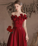 ロングドレス ベアトップ フラワー カラードレス 高級感 ウェディングドレス 宴会 演奏会　XH2-MBYD-6.1