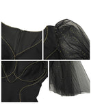 手作り 膝丈ドレス レース セクシー Vネック 谷間魅せ 宴会 マーメイド エレガント 気質 XH2-JY20679