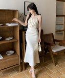 【2色】ロングドレス キャバドレス 気質 セクシー おしゃれ セリフ YH2-ZED886596GT513