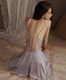 2色 パジャマ セクシー ルームウェア 谷間見せ 勝負下着 パッド付き XH8-GR-C4683