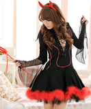 【3点セット】【2色】色気抜群 セクシーな魔女 コスプレ 谷間魅せ 指名Up XH2-KQT1